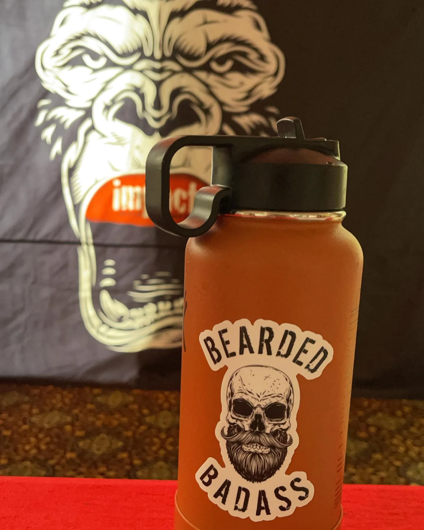 Bearded Badass Sticker - Image 3