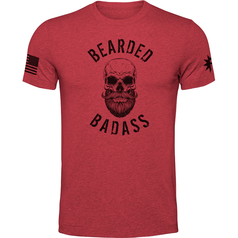 Bearded Badass Sticker - Image 4