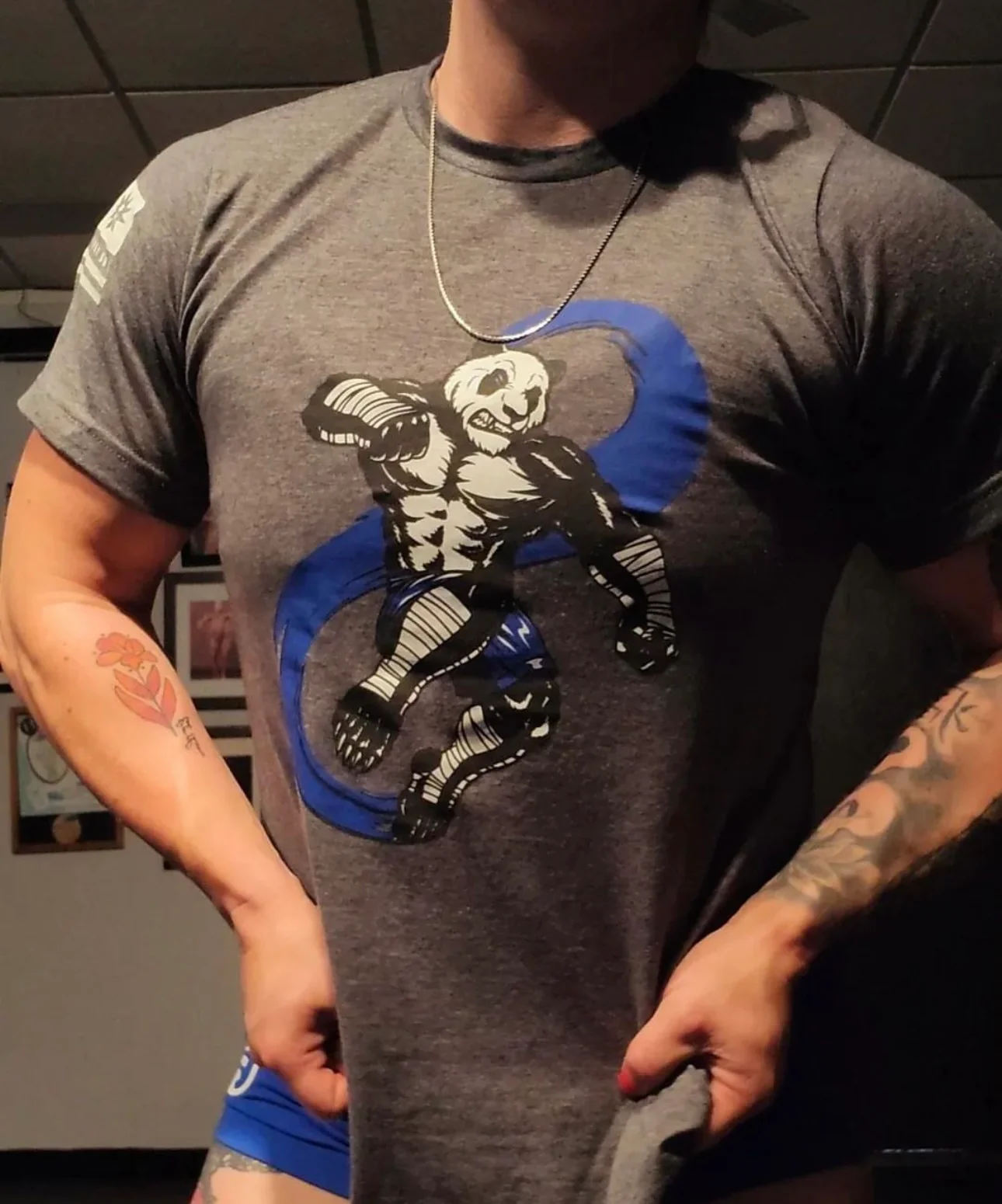 Muay Thai Panda Tee - Image 3