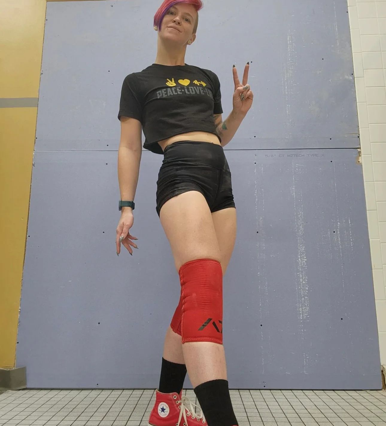 Peace. Love. Lift. Tee - Image 3