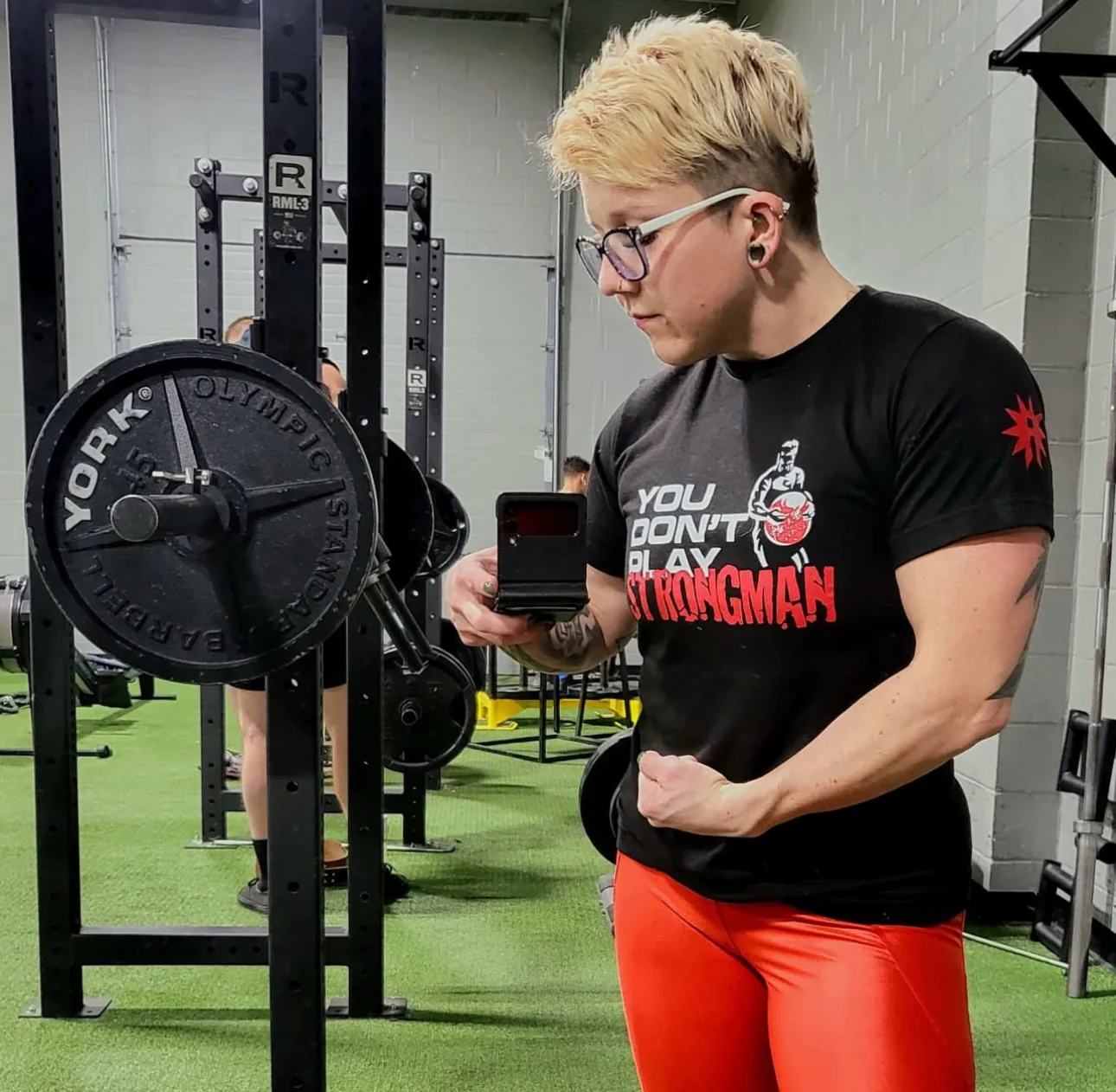 You Don't Play Strongman Tee - Image 3